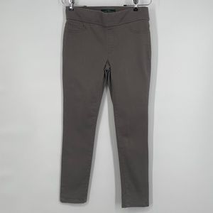 Grey Ralph Lauren Petite Jeggings, Size 6
